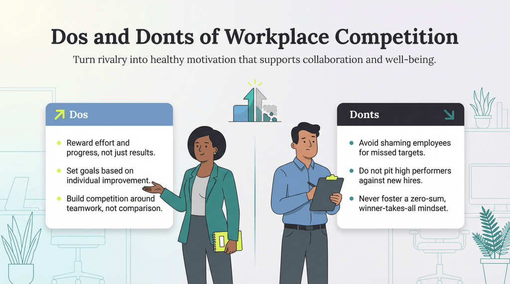 Dos and Don'ts of workplace competition