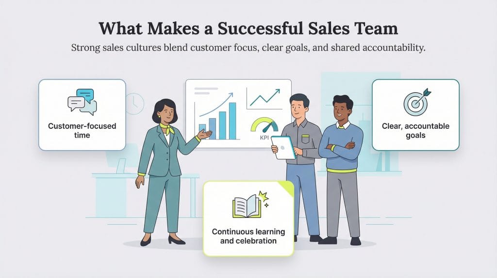 what makes a successful sales team