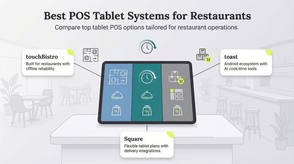 best POS tablet systems for restaurants