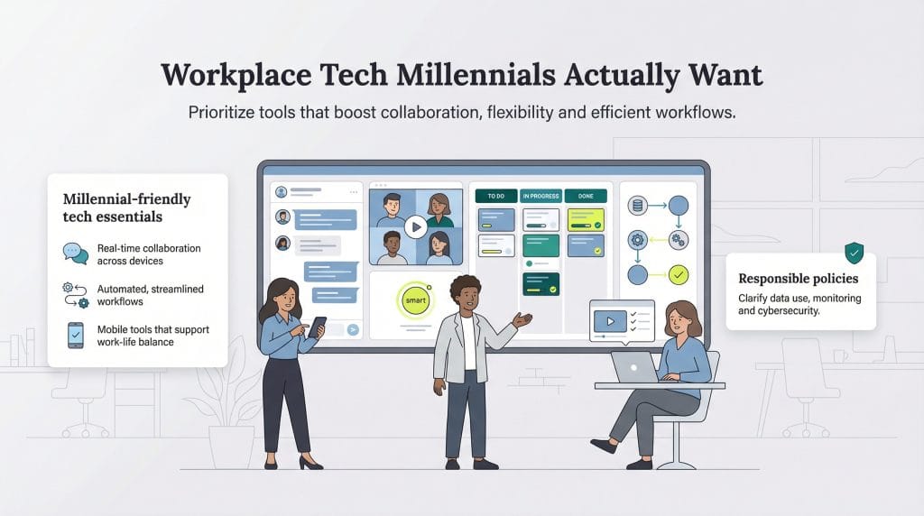 workplace tech that millennials want