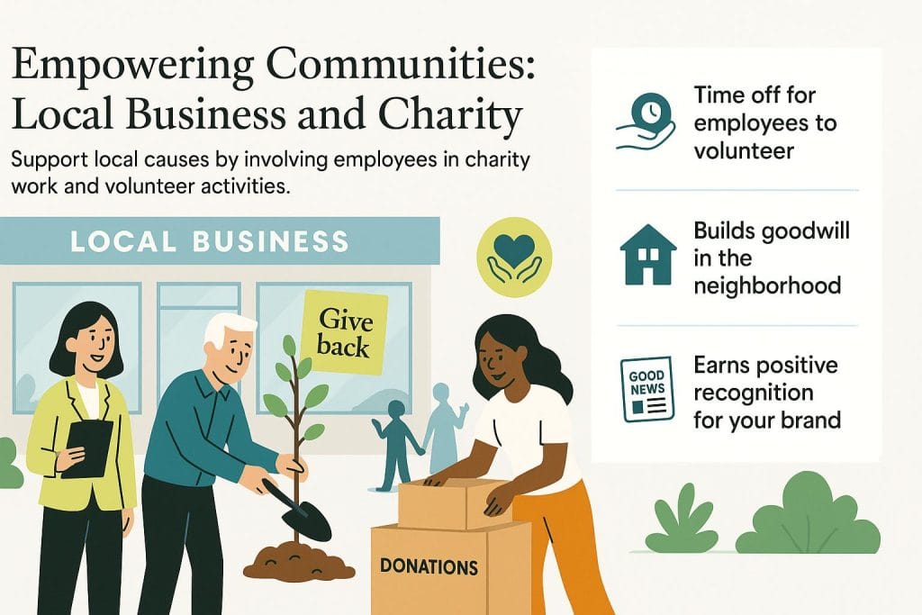 Ways small businesses empower community