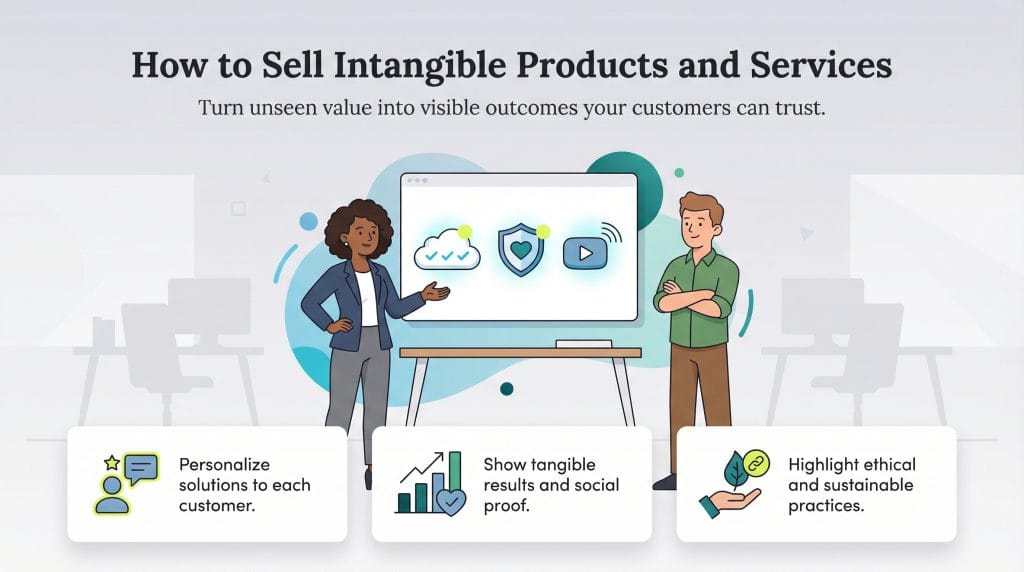 how to sell intangibles