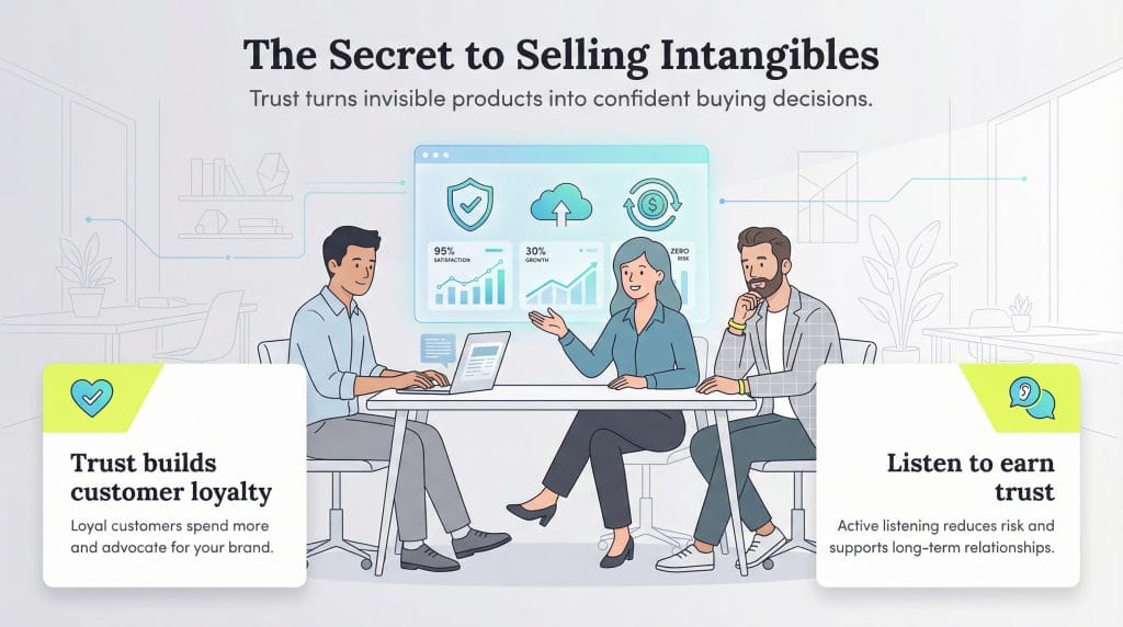 secret to selling intangibles