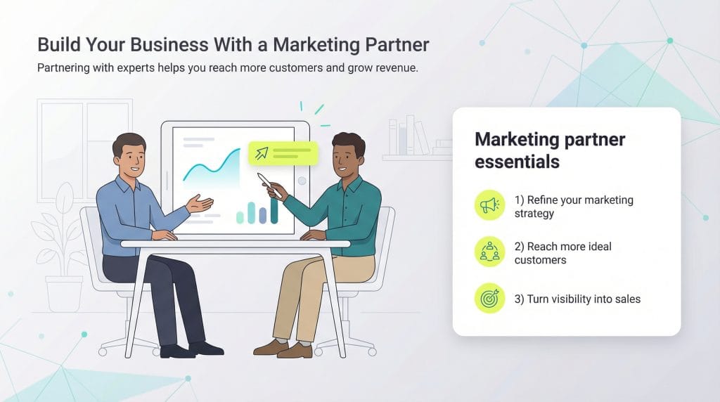 build business with a marketing partner