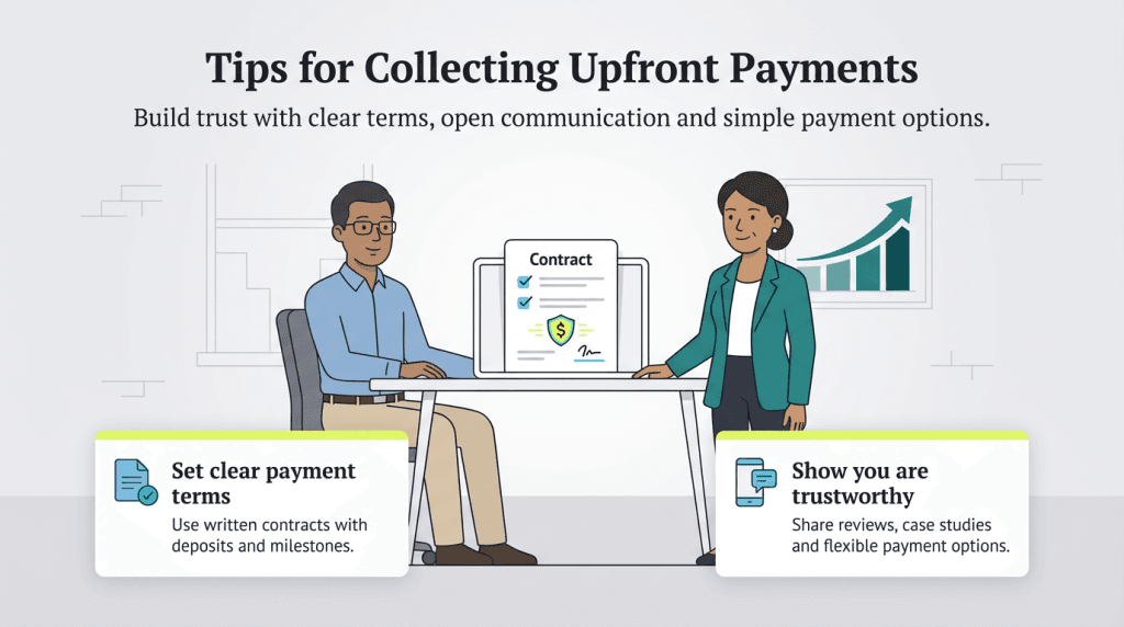 Tips for collecting payments