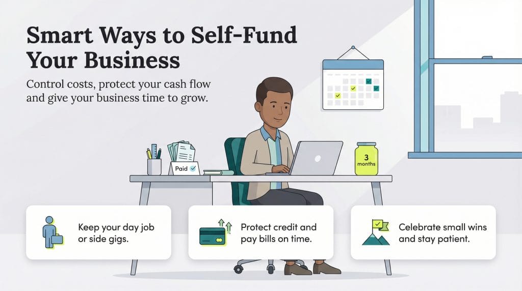 Smart ways to self-fund