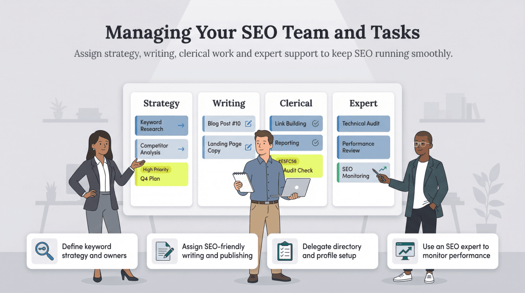 managing your SEO team