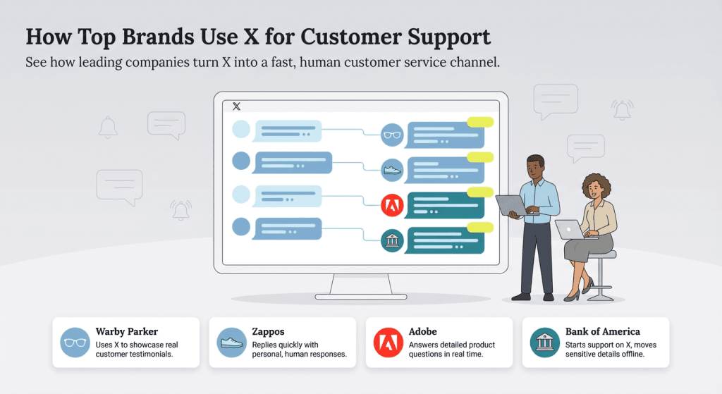 brands using X graphic