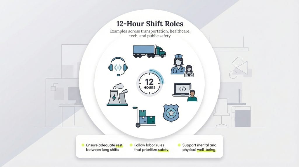 Jobs that require 12 hour shifts