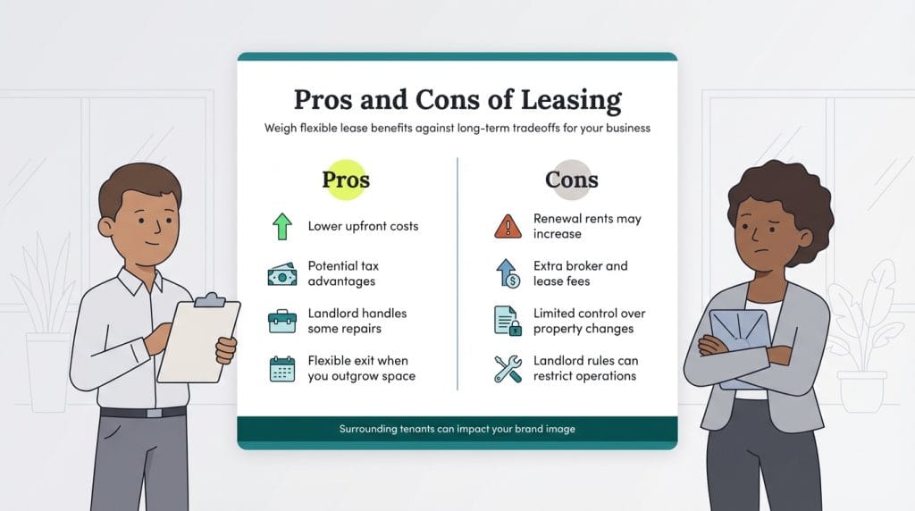 pros and cons of leasing