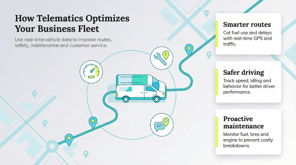 How telematics optimizes