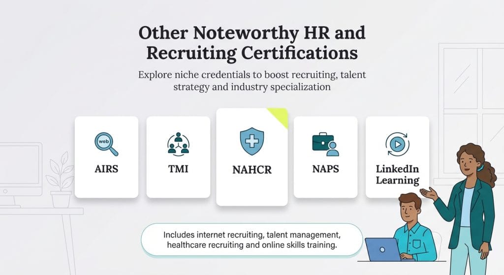 HR certification graphics