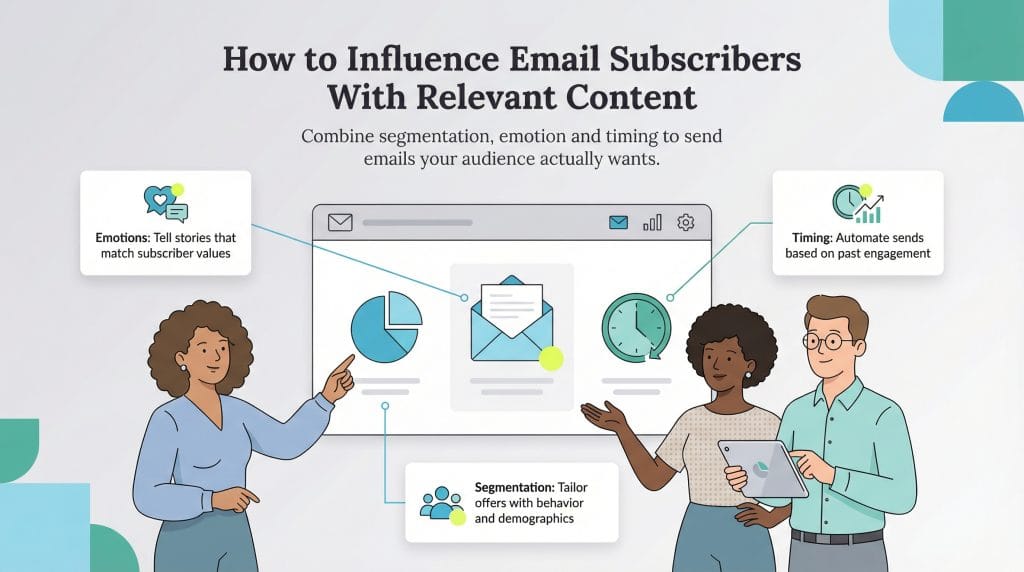 how to influence email subscribers