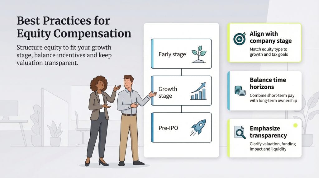 equity compensation best practices