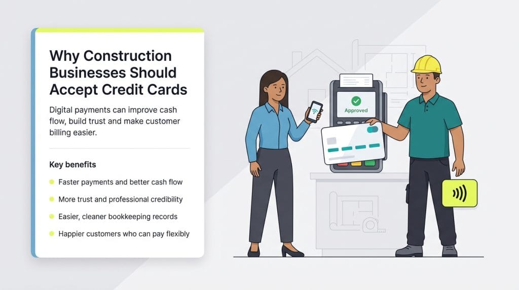 Business credit card payments graphic