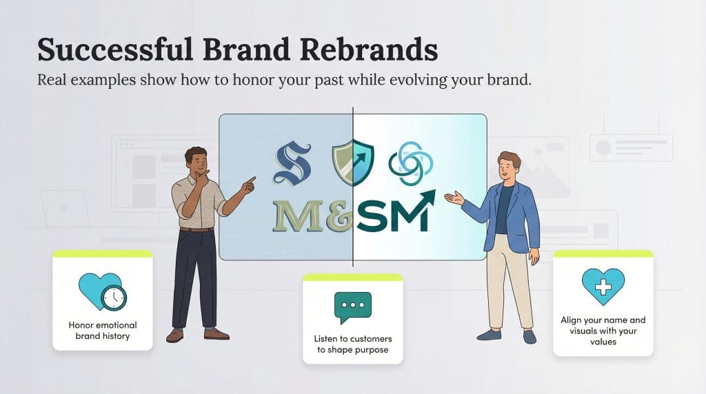 Rebranding strategies