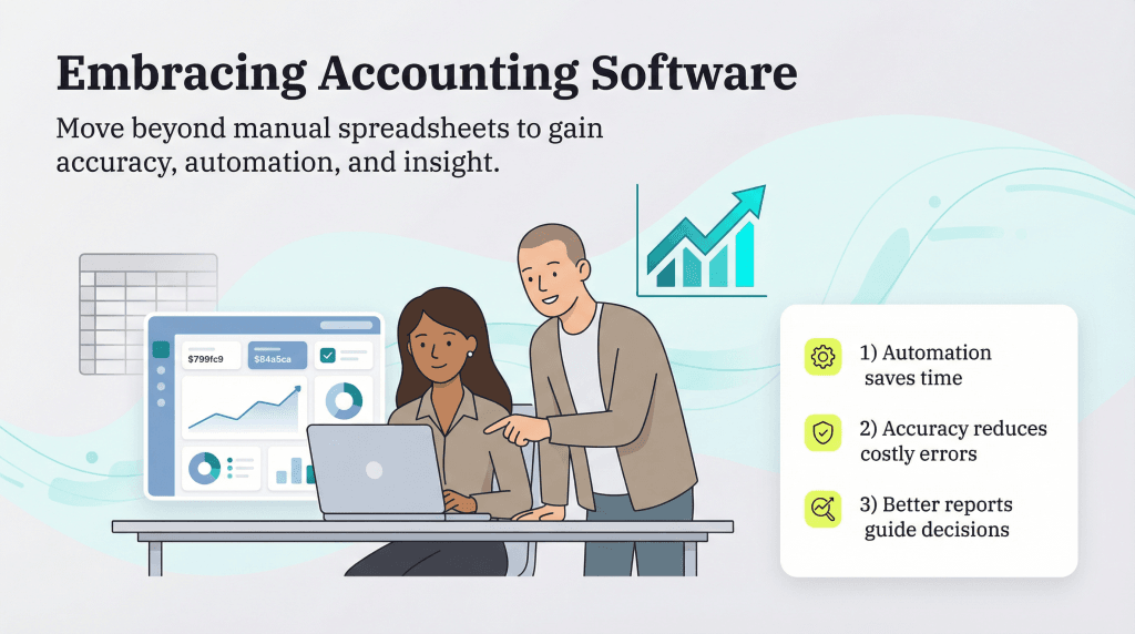 embracing accounting software
