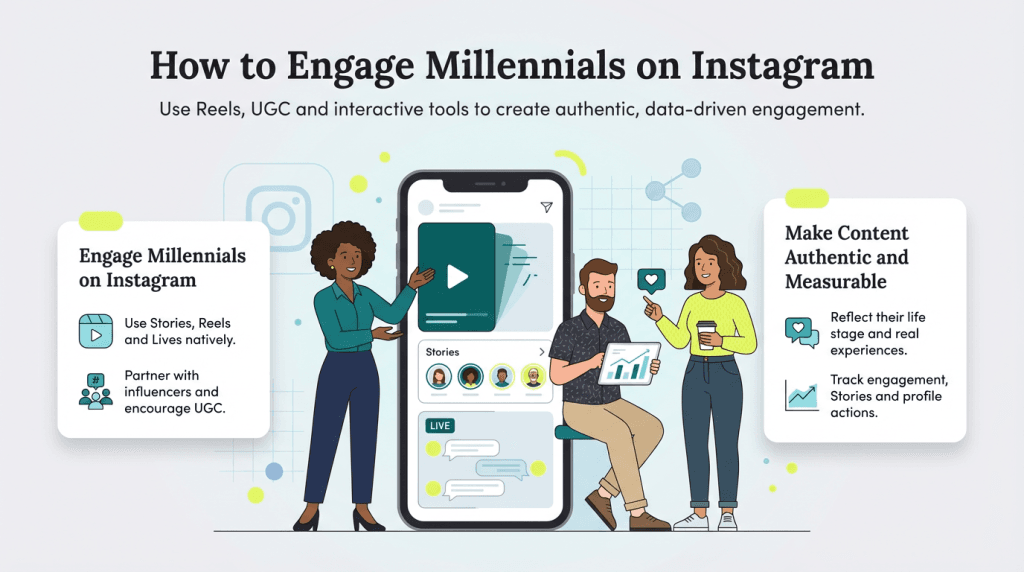 how to engage millennials on instagram