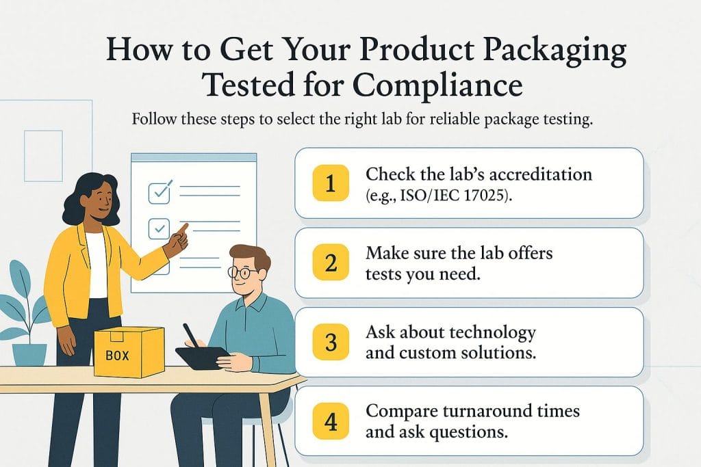 Product packaging compliance graphic