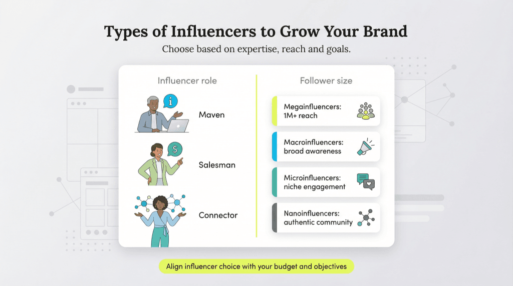 influencer types