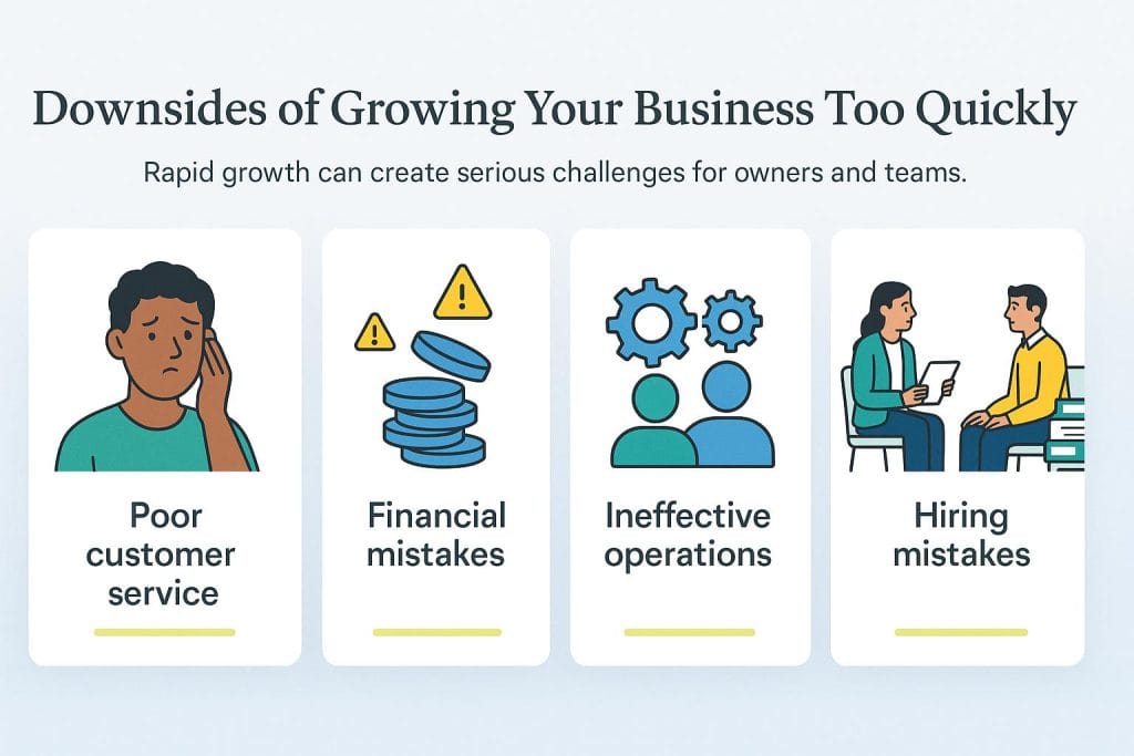 Downsides of growing too quickly