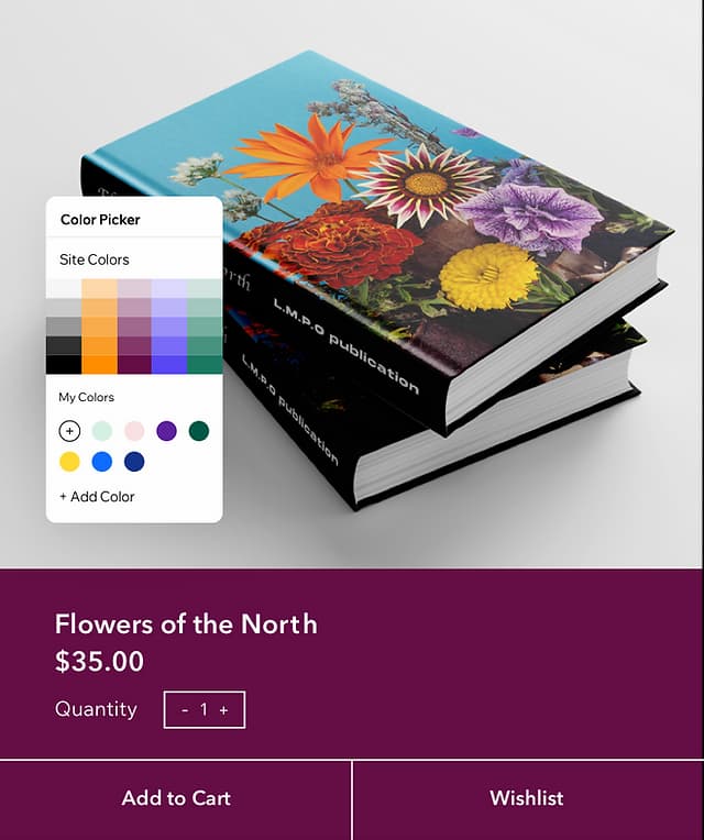 Wix Color
Picker