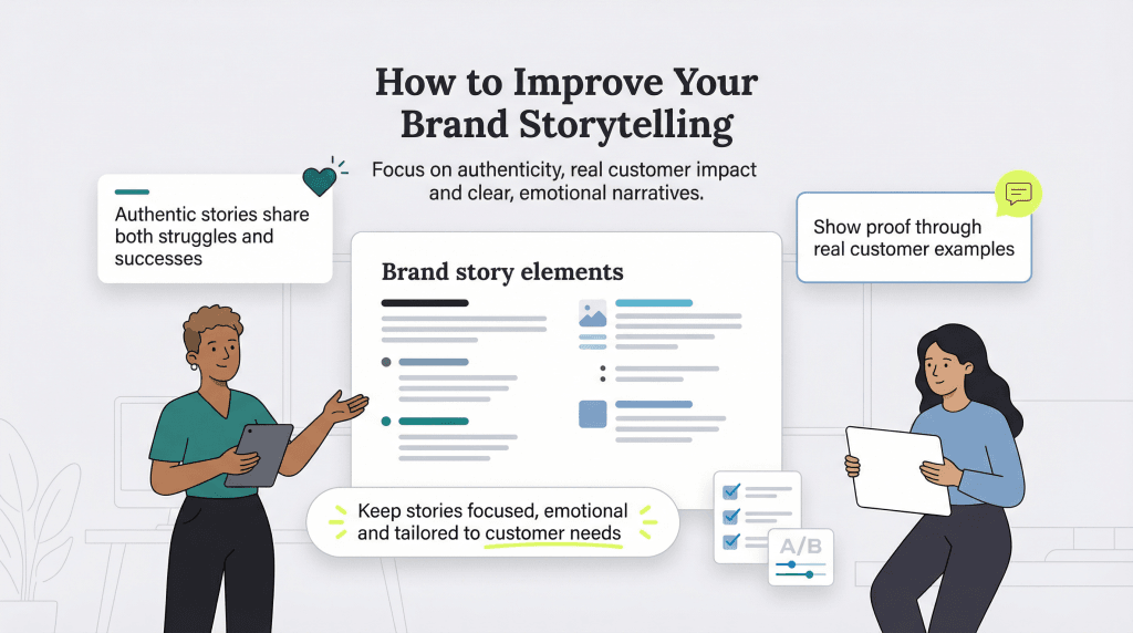 how to improve brand storytelling