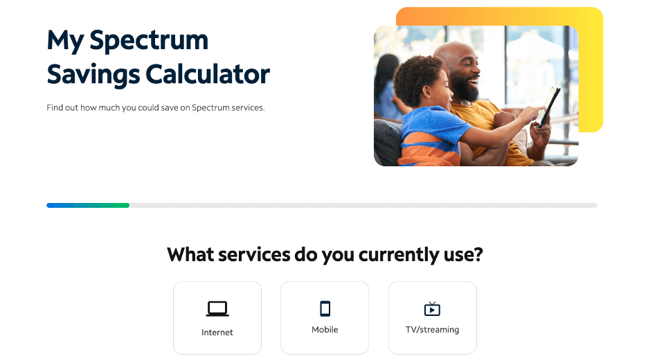 Spectrum savings calculator