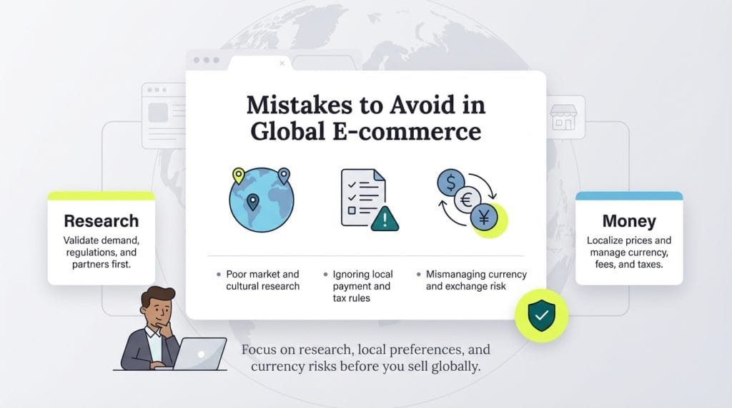 global ecommerce mistakes