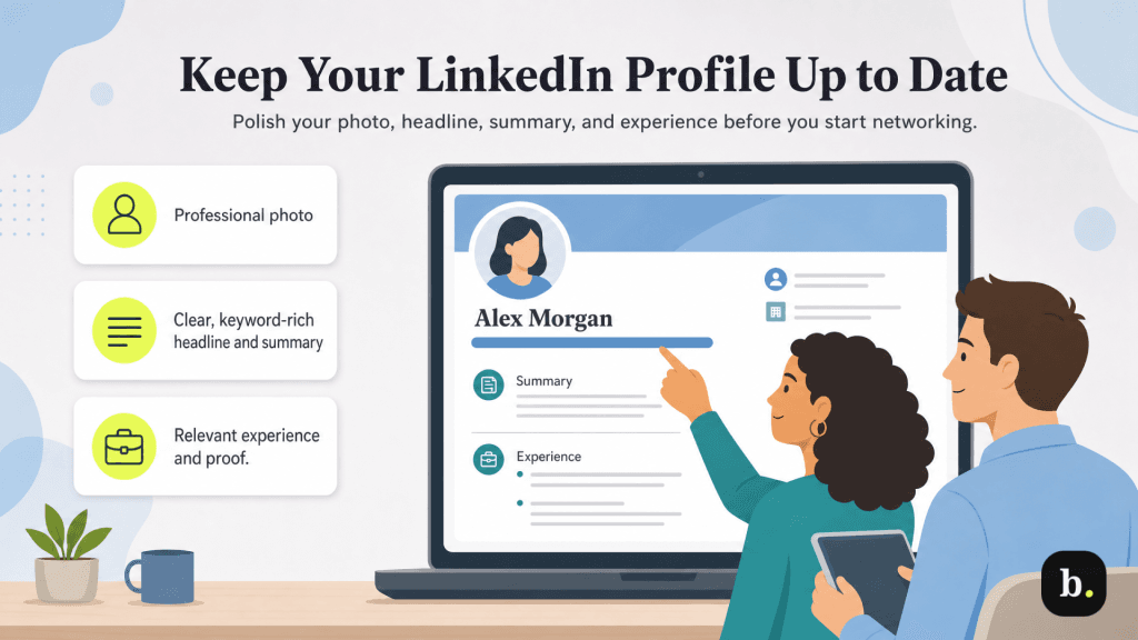 keep linked profile polished