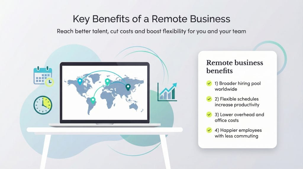 benefits of a remote business