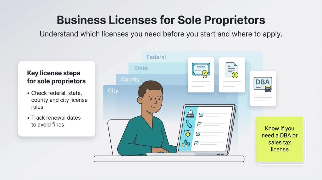 sole proprietor license