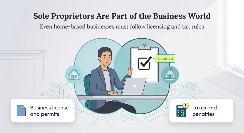 rules for sole proprietors