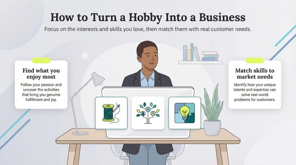 how to turn a hobby into business