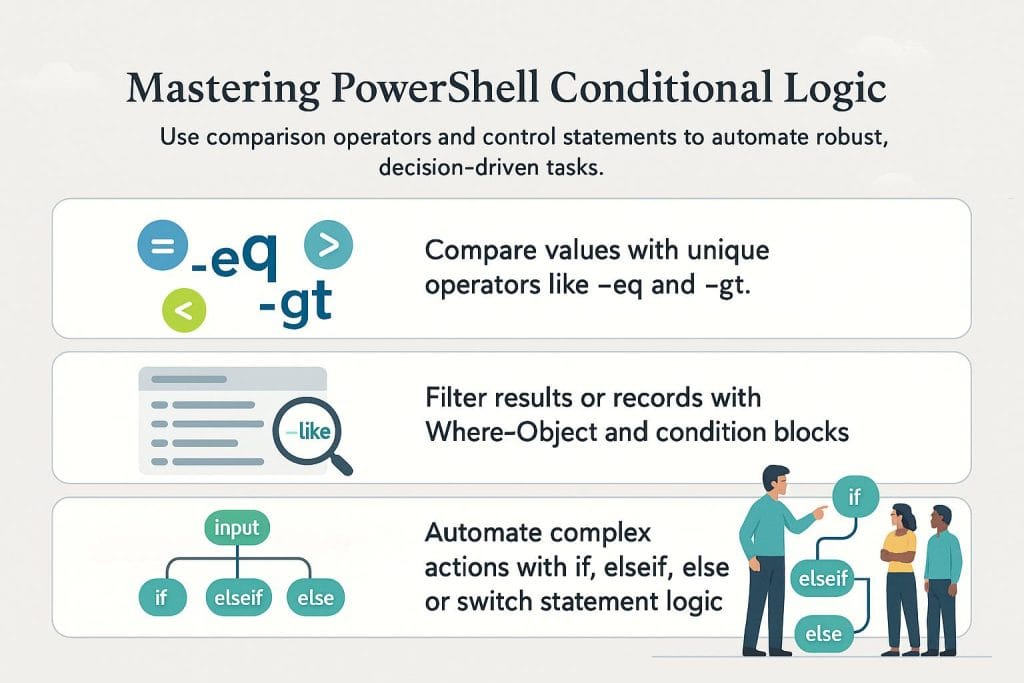 Powershell conditional graphic