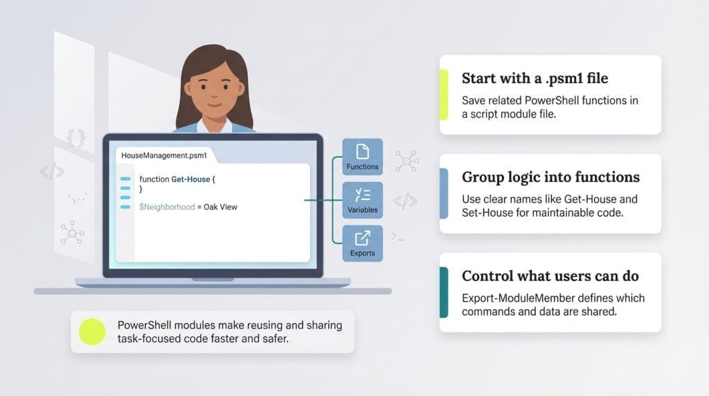 creating a powershell module