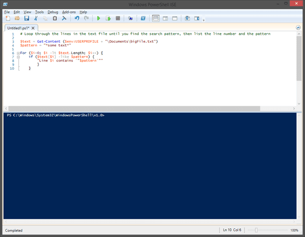 Powershell loop script
