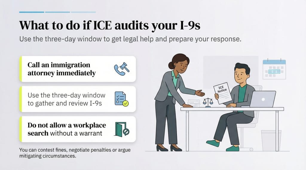 what to do if ICE audits you