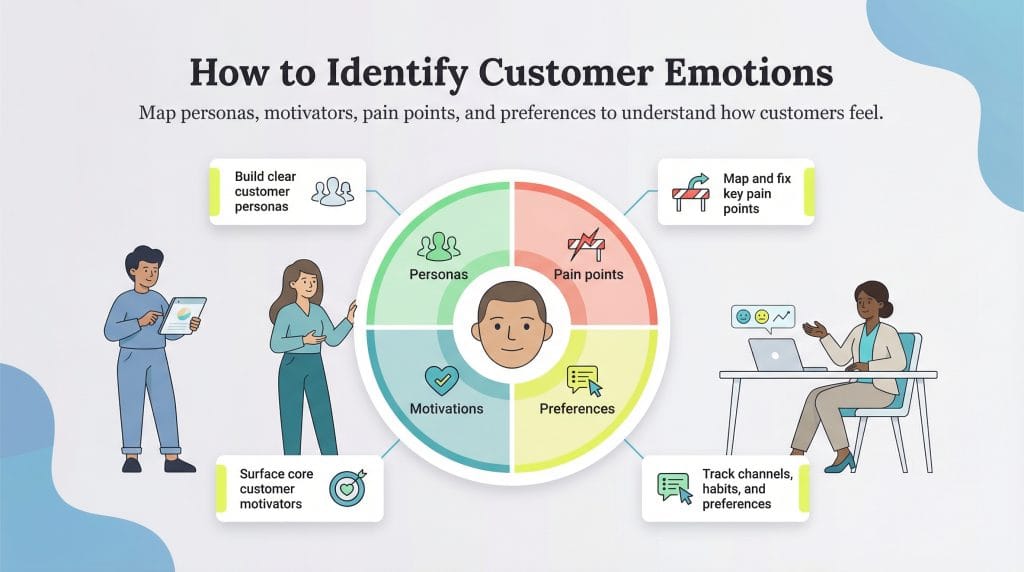 how to identify customer emotions