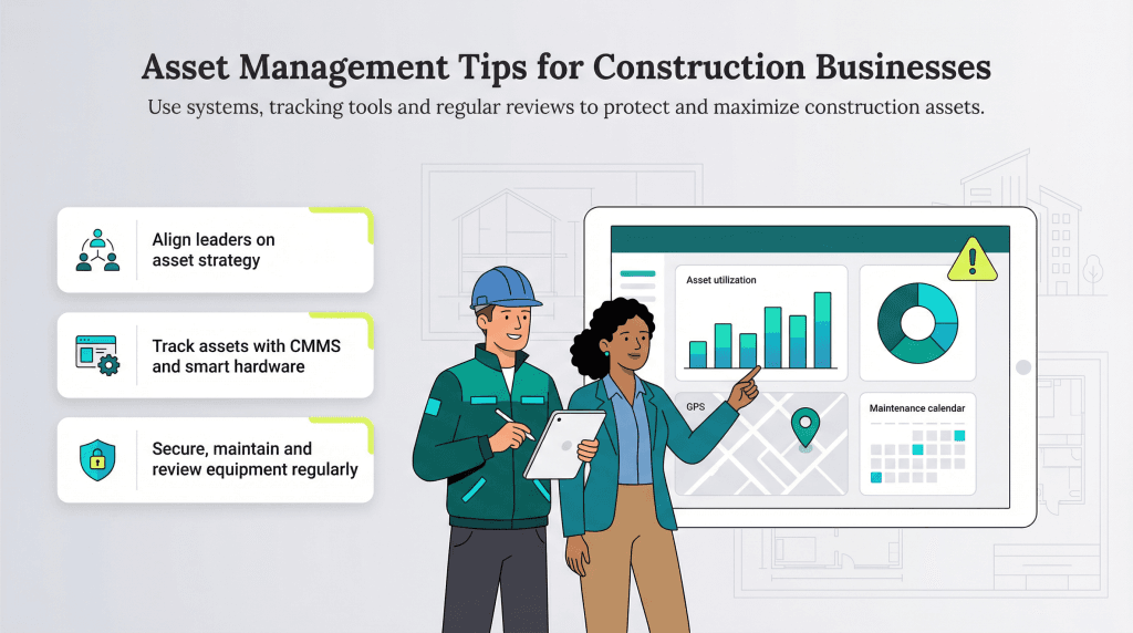 construction asset mgmt tips