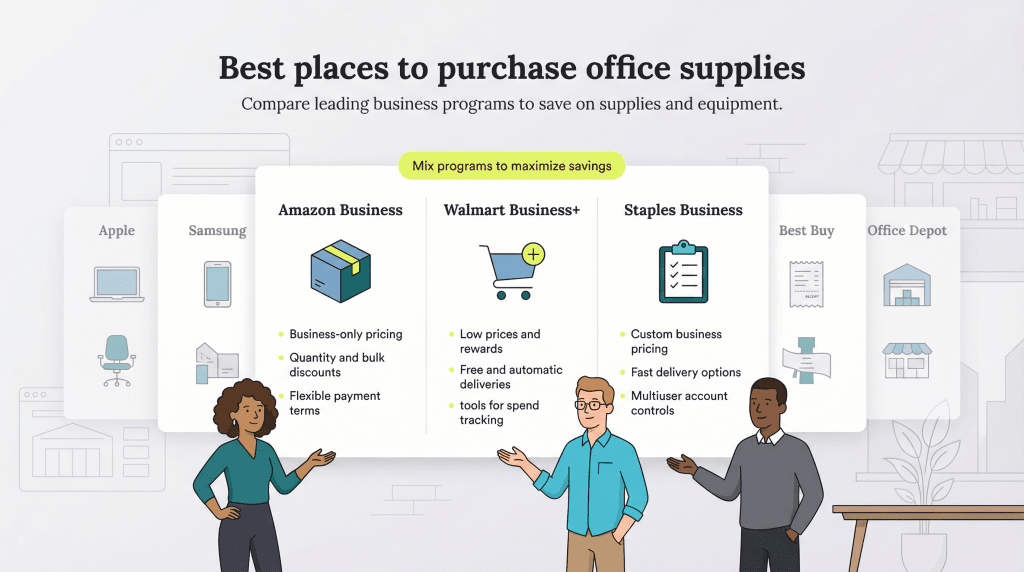 best places to purchase office supplies