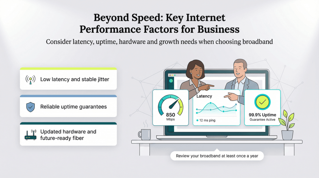 business internet performance factors