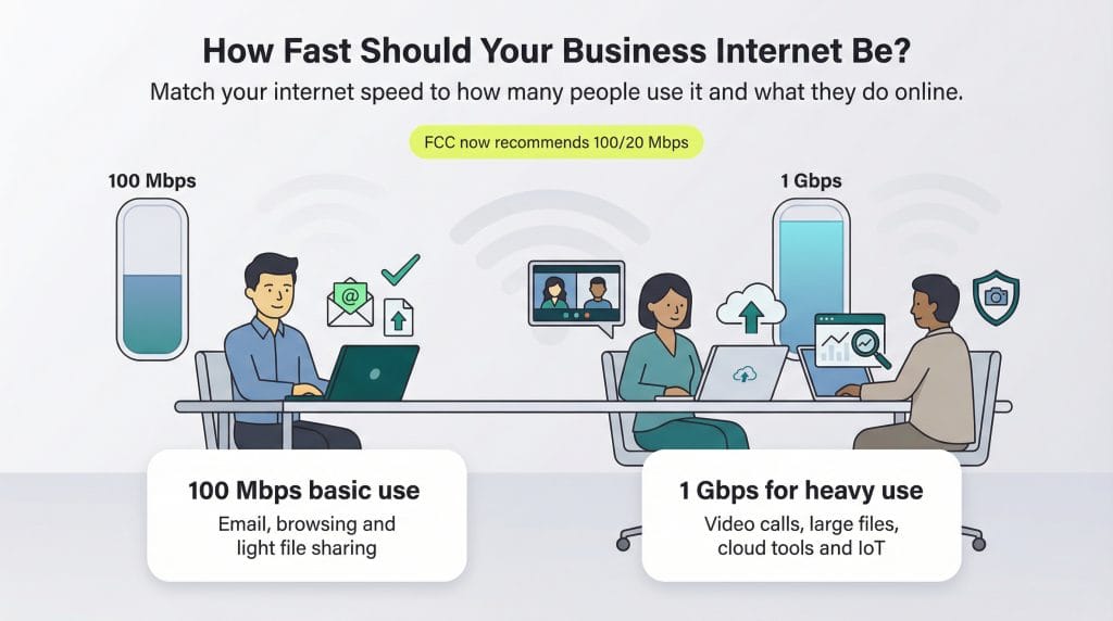 business internet speed