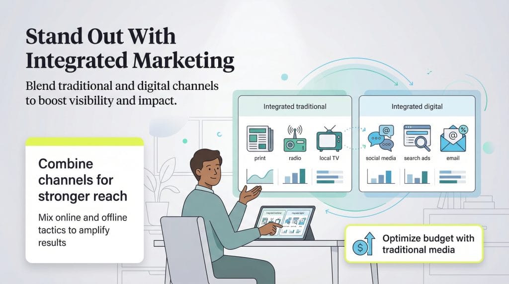 Stand out with integrated marketing