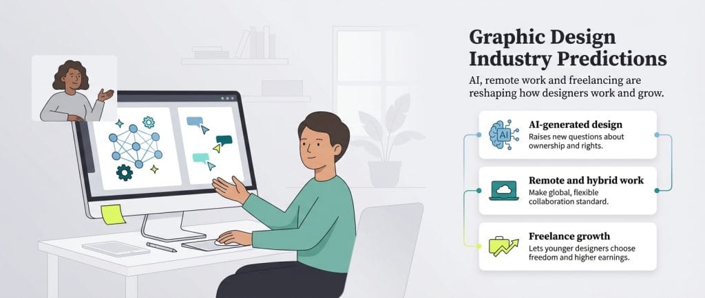 graphic design industry predictions graphic