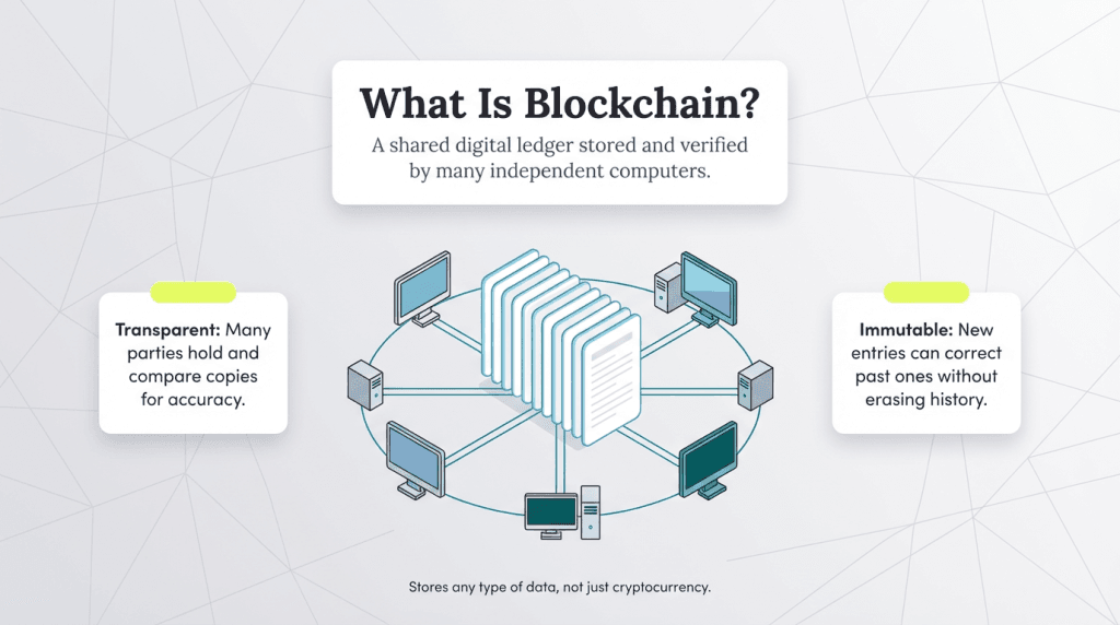 blockchain graphic