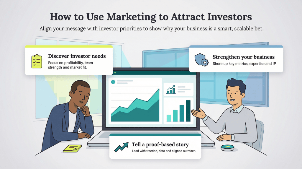 attracting investors with marketing