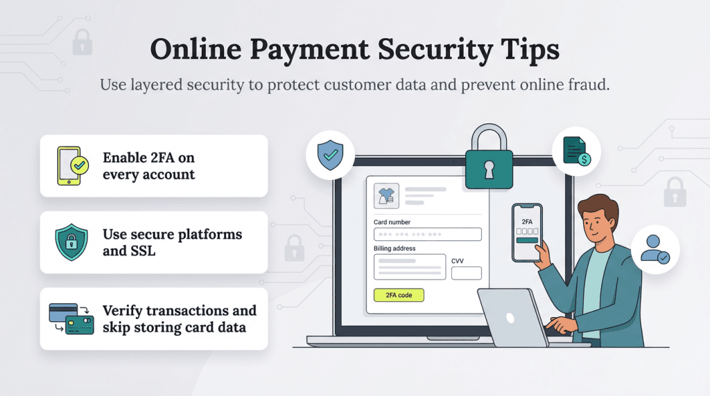 payment security tips graphic
