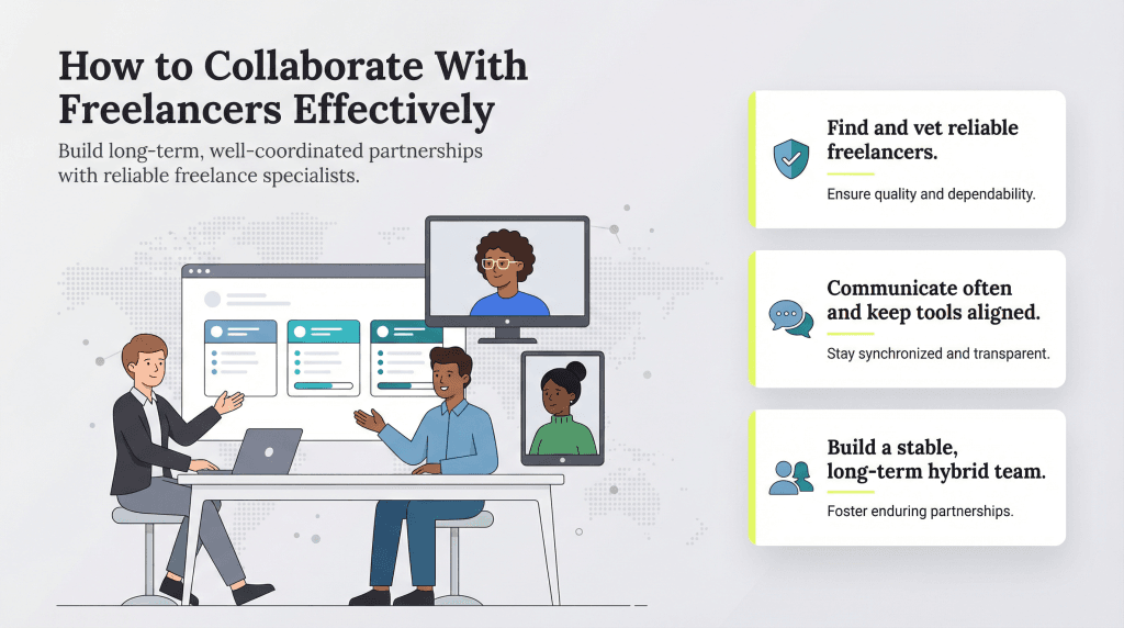 collaborate with freelancers