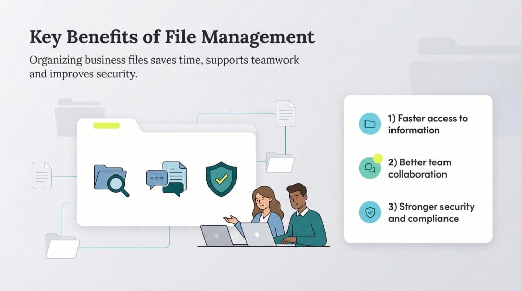 benefits of file mgmt